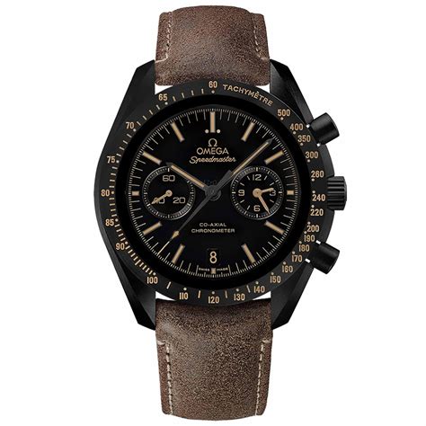 omega speedmaster brown|Omega Speedmaster moonwatch dark side.